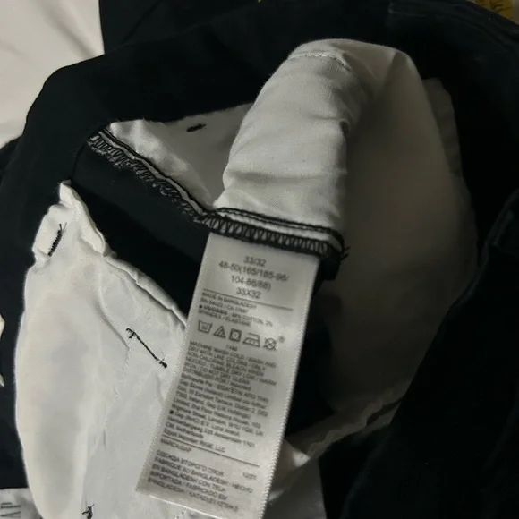 Gap Essential Khaki Skinny Black 33 X 32 Casual Chinos - Picture 8 of 12